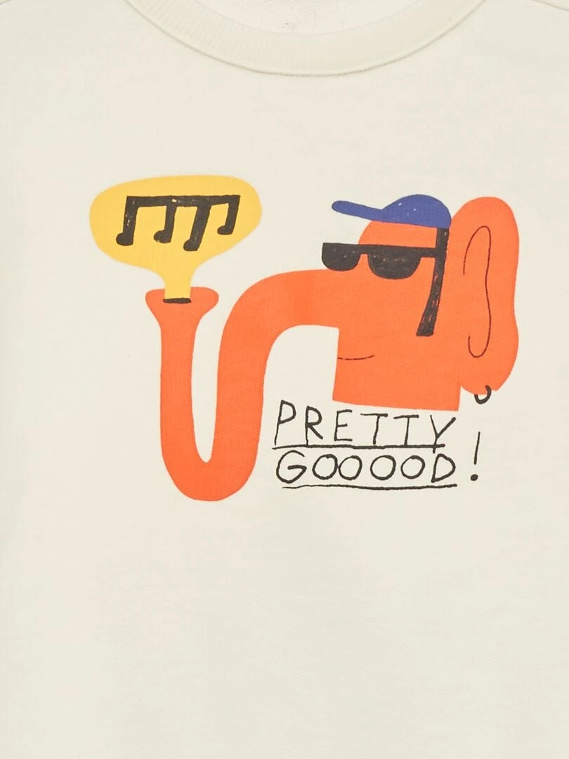 Sweat En Molleton - Kiabi X Dans Tes Dents 3 Sweat En Molleton - Kiabi X Dans Tes Dents