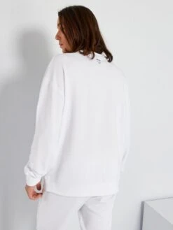 Sweat En Molleton - Paris 2024 -Kiabi sweat en molleton paris 2024 blanc zq360 1 frb4