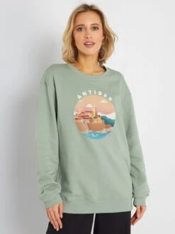 Sweat Unisexe En Molleton - Unisexe 14 Sweat Unisexe En Molleton - Unisexe -Kiabi sweat unisexe en molleton unisexe vert zf043 3 frb5