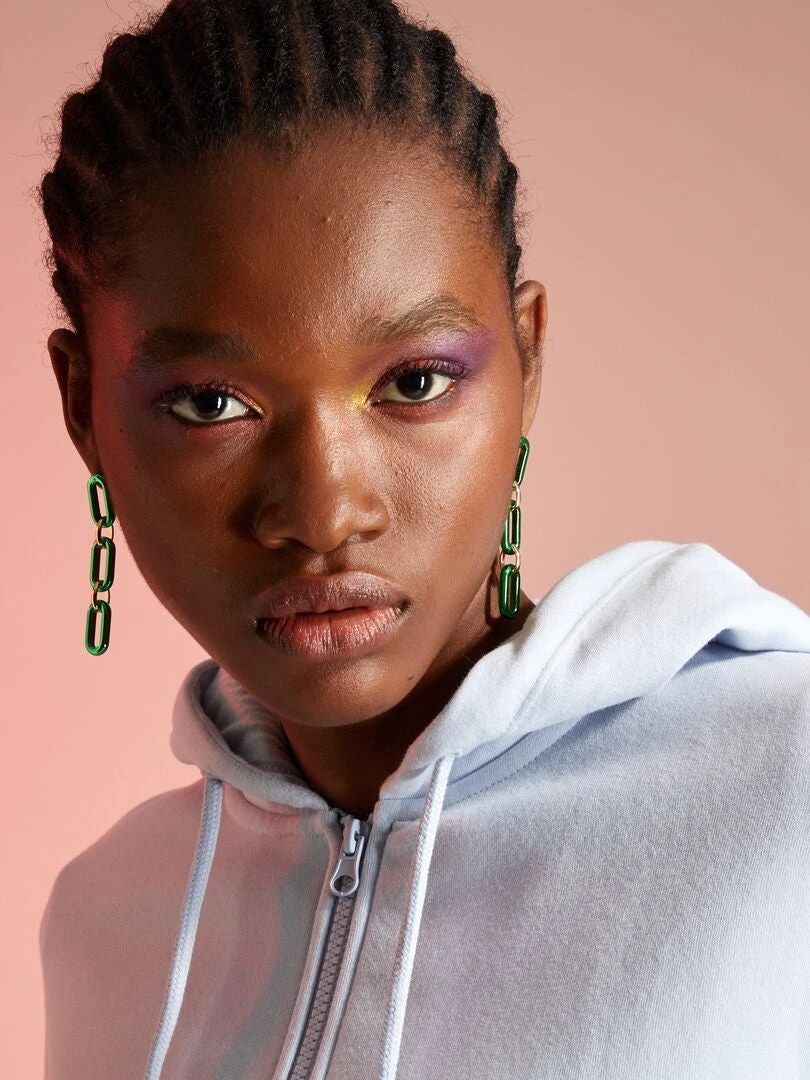 Sweat Zippé à Capuche Oversize 3 Sweat Zippé à Capuche Oversize