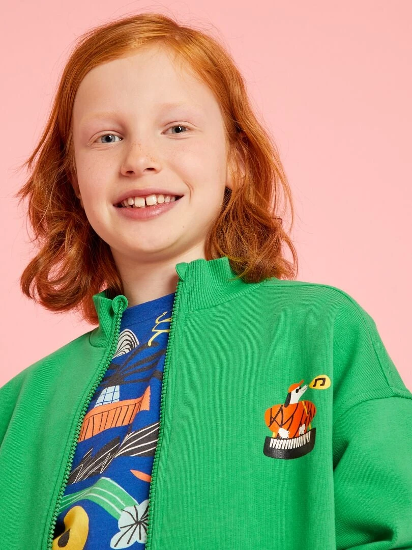 Sweat Zippé - Kiabi X Dans Les Dents 6 Sweat Zippé - Kiabi X Dans Les Dents – Image 4