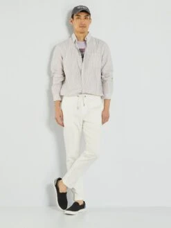 T-shirt à Col Rond Imprimé -Kiabi t shirt a col rond imprime lilas amk03 1 frb4 1