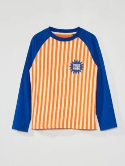 T-shirt à Col Rond - Kiabi X Chacha 15 T-shirt à Col Rond - Kiabi X Chacha -Kiabi t shirt a col rond kiabi x chacha orangebleu acj41 1 frb6