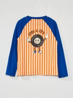 T-shirt à Col Rond - Kiabi X Chacha 16 T-shirt à Col Rond - Kiabi X Chacha -Kiabi t shirt a col rond kiabi x chacha orangebleu acj41 1 frb7