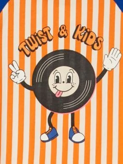 T-shirt à Col Rond - Kiabi X Chacha 17 T-shirt à Col Rond - Kiabi X Chacha -Kiabi t shirt a col rond kiabi x chacha orangebleu acj41 1 frb8 1