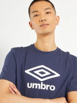 T-shirt à Col Rond 'Umbro' -Kiabi t shirt a col rond umbro bleu aah80 3 frb2