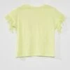 T-shirt à Manches Courtes Avec Franges