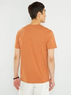 T-shirt à Manches Courtes Avec Imprimé -Kiabi t shirt a manches courtes avec imprime orange rouille amj94 1 frb3