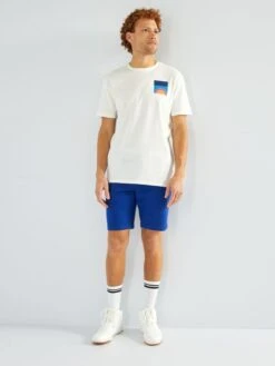 T-shirt à Manches Courtes -Kiabi t shirt a manches courtes blanc zq858 1 frb3 1