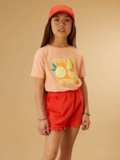 T-shirt Avec Imprimé -Kiabi t shirt avec imprime orange zr429 4 frb3