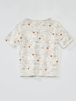 T-shirt 'basketball' Manches Courtes