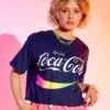 T-shirt 'Coca-Cola' Cropped -Kiabi t shirt coca cola cropped noir aem66 1 frb4