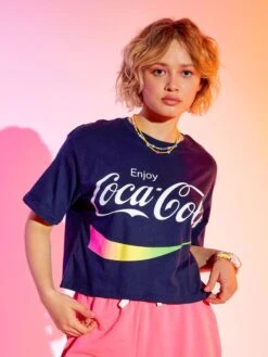 T-shirt 'Coca-Cola' Cropped