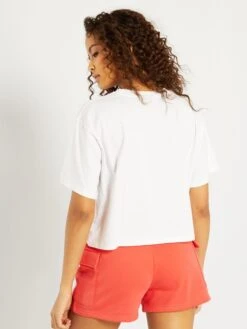 T-shirt Cropped 'Jujutsu Kaisen' En Jersey