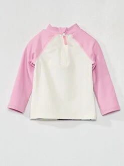 T-shirt De Bain 'Minnie' Anti-UV -Kiabi t shirt de bain minnie anti uv roseblanc zr091 2 frb3 1