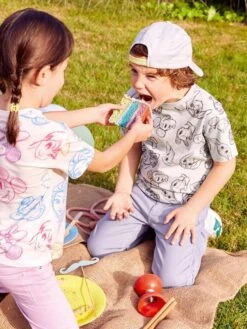 T-shirt 'Disney' En Jersey -Kiabi t shirt disney en jersey bleu zo479 1 frb2