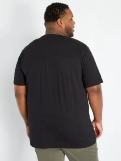 T-shirt En Coton 'Super Mario' -Kiabi t shirt en coton super mario noir abb03 1 frb2