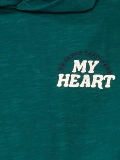 T-shirt En Jersey à Capuche