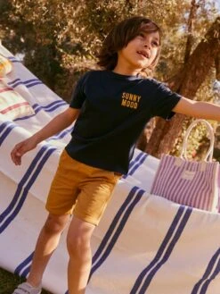 T-shirt En Jersey Avec Broderie Poitrine -Kiabi t shirt en jersey avec broderie poitrine bleu zq951 1 frb2