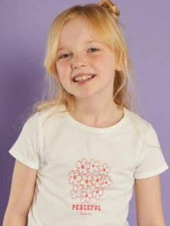 T-shirt En Jersey Avec Imprimé -Kiabi t shirt en jersey avec imprime blanc aej46 1 frb4