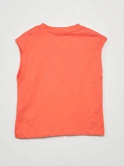 T-shirt En Jersey Avec Sequins