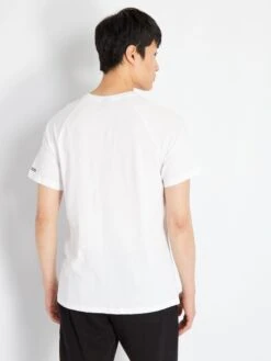 T-shirt En Jersey - Paris 2024 -Kiabi t shirt en jersey paris 2024 blanc yy385 1 frb3