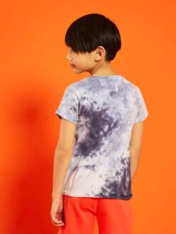 T-shirt En Jersey Tie And Dye -Kiabi t shirt en jersey tie and dye bleu zq478 1 frb3