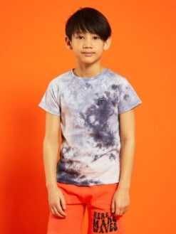 T-shirt En Jersey Tie And Dye -Kiabi t shirt en jersey tie and dye bleu zq478 1 frb5 1