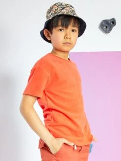 T-shirt En Maille éponge -Kiabi t shirt en maille eponge rose zq488 2 frb3