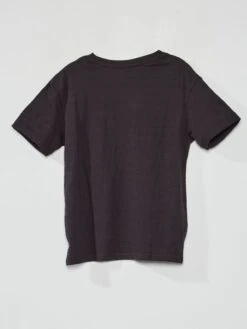 T-shirt En Maille Fantaisie -Kiabi t shirt en maille fantaisie gris fonce zr063 4 frb4 1