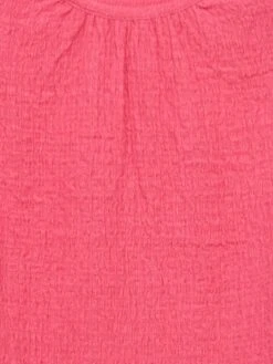 T-shirt En Maille Gaufrée Unie