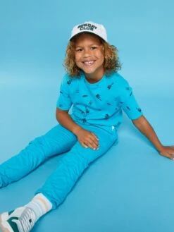 T-shirt En Nid D'abeilles 'surf'