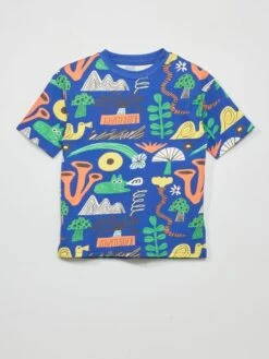 T-shirt Imprimé - Kiabi X Dans Les Dents -Kiabi t shirt imprime kiabi x dans les dents bleu ane61 1 frb3