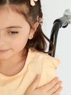 T-shirt Imprimé Pressionné Aux épaules -Kiabi t shirt imprime pressionne aux epaules orange zq983 1 frb4