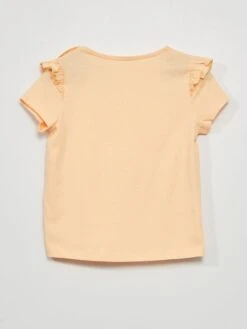 T-shirt Imprimé Pressionné Aux épaules -Kiabi t shirt imprime pressionne aux epaules orange zq983 1 frb6