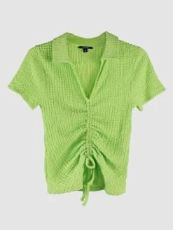 T-shirt Maille Gaufrée -Kiabi t shirt maille gaufree vert alz95 1 frb3