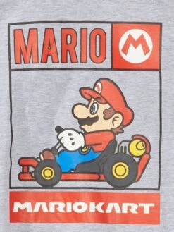 T-shirt 'Mario' à Col Rond