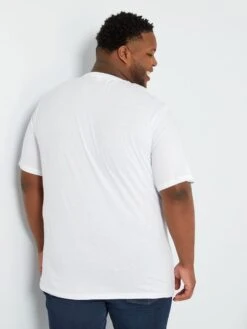 T-shirt 'One Piece' à Col Rond -Kiabi t shirt one piece a col rond blanc abb16 1 frb4 1