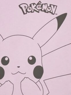 T-shirt 'Pokemon' En Jersey -Kiabi t shirt pokemon en jersey mauve clair zq775 1 frb2 1