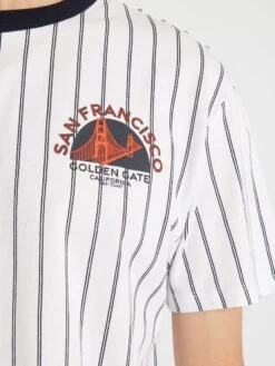 T-shirt Rayé En Coton -Kiabi t shirt raye en coton blanc zo275 2 frb4