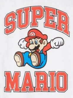 T-shirt 'Super Mario' à Col Rond -Kiabi t shirt super mario a col rond blanc aaa08 1 frb2 1