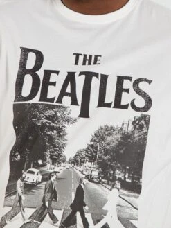 T-shirt 'The Beatles' à Col Rond -Kiabi t shirt the beatles a col rond blanc aeh70 1 frb3