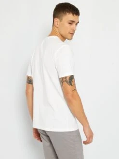 T-shirt 'The Beatles' En Jersey -Kiabi t shirt the beatles en jersey blanc aad31 1 frb3