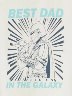 T-shirt 'The Mandalorian' Manches Courtes -Kiabi t shirt the mandalorian manches courtes blanc zr259 1 frb2 1