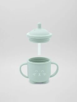 Tasse En Silicone 'Badabulle' - Mixte -Kiabi tasse en silicone badabulle mixte vert eau zo999 1 frb3 1