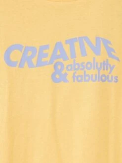 Tee-shirt à Message Fun