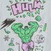 Tee-shirt Imprimé 'Hulk' -Kiabi tee shirt imprime hulk bleu gris adb40 1 frb2