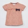 Tee-shirt Imprimé Pois -Kiabi tee shirt imprime pois rose acs37 1 frb1