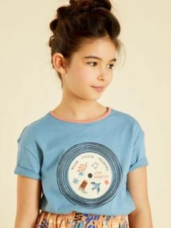 Tee-shirt Imprimé X Nilac Studio -Kiabi tee shirt imprime x nilac studio bleu ame46 1 frb3