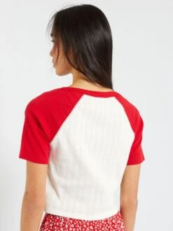 Tee-shirt Raglan Esprit Campus